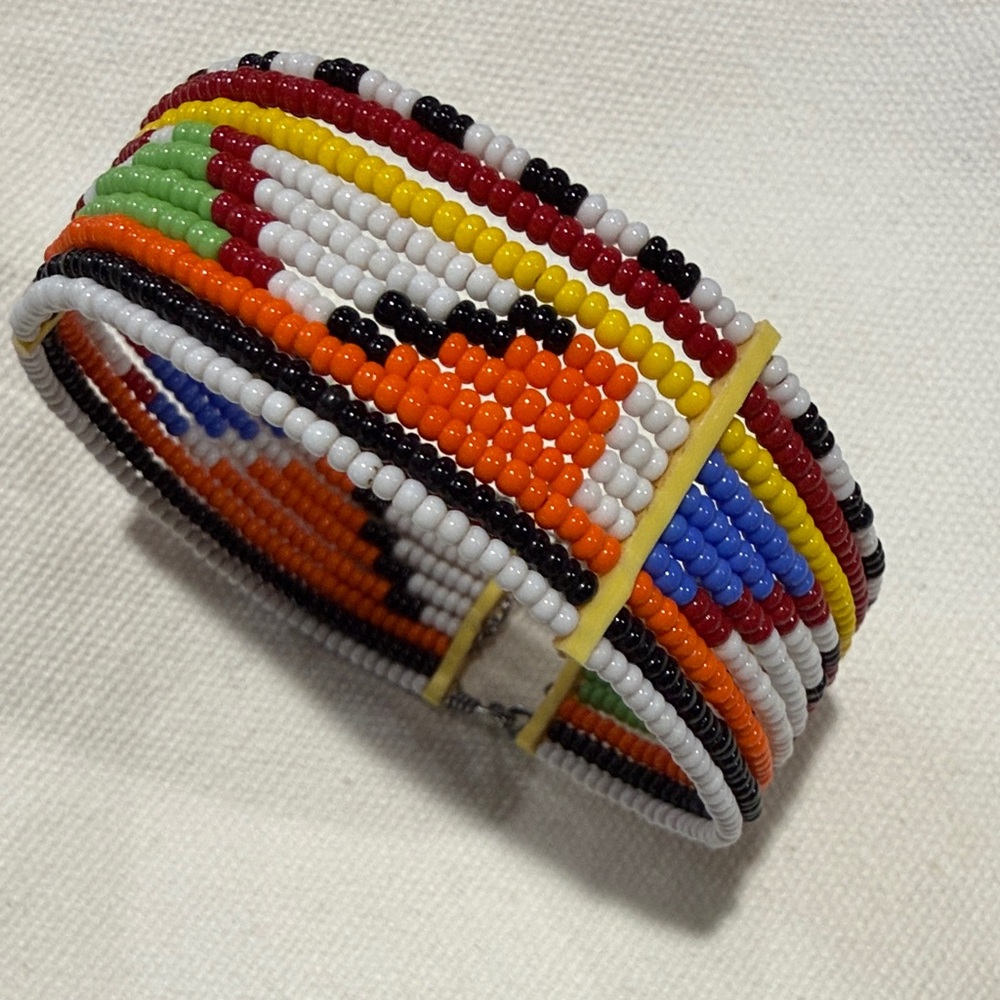 Kenyan Maasai Bracelet handmade beaded